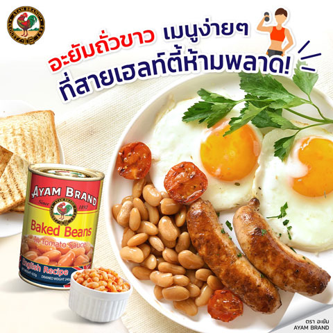 อาหารเช้า สไตล์อังกฤษ (English Breakfast)